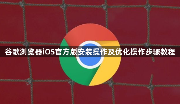 谷歌浏览器iOS官方版安装操作及优化操作步骤教程1