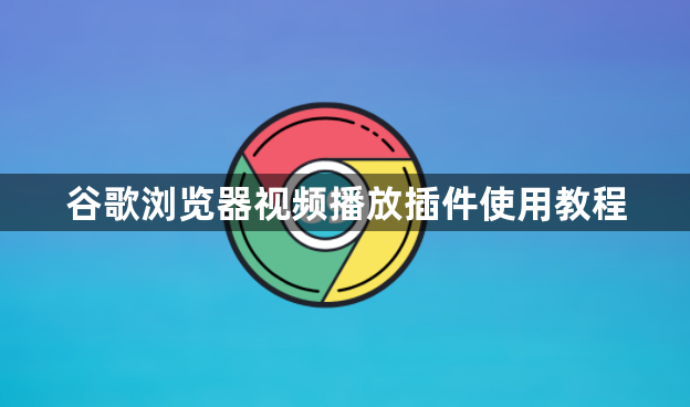 谷歌浏览器视频播放插件使用教程1