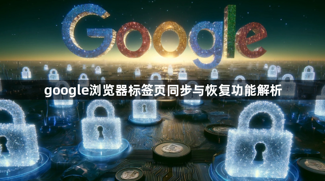 google浏览器标签页同步与恢复功能解析1