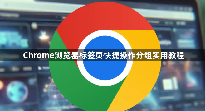 Chrome浏览器标签页快捷操作分组实用教程1