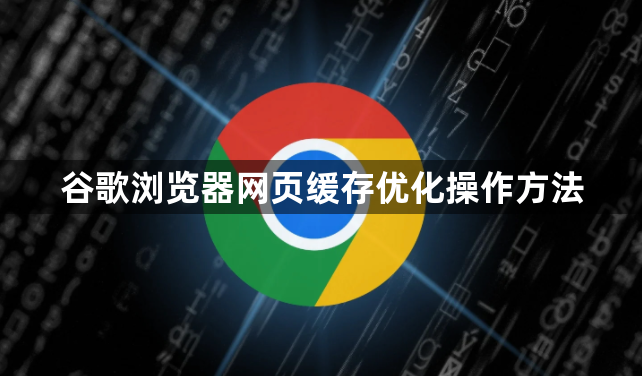 谷歌浏览器网页缓存优化操作方法1