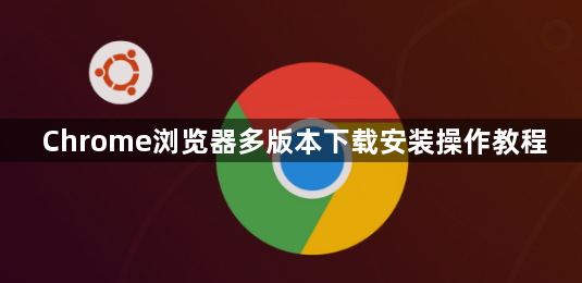 Chrome浏览器多版本下载安装操作教程1