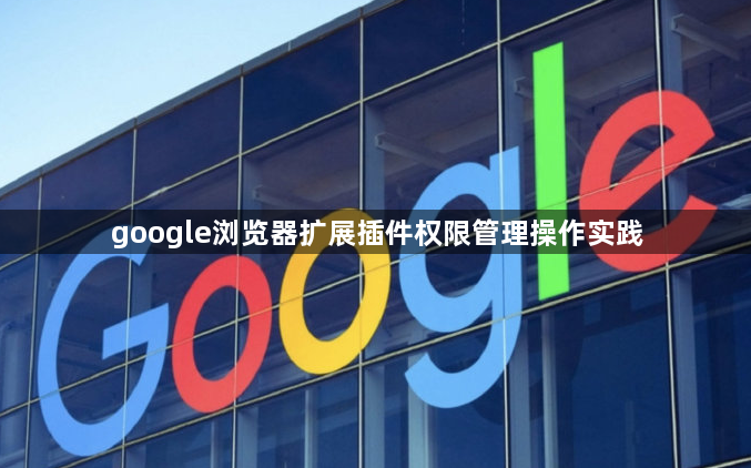 google浏览器扩展插件权限管理操作实践1