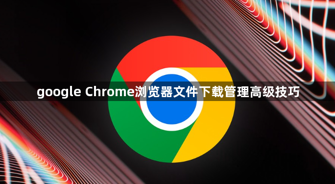google Chrome浏览器文件下载管理高级技巧1