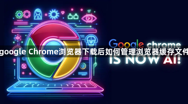 google Chrome浏览器下载后如何管理浏览器缓存文件1