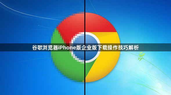 谷歌浏览器iPhone版企业版下载操作技巧解析1