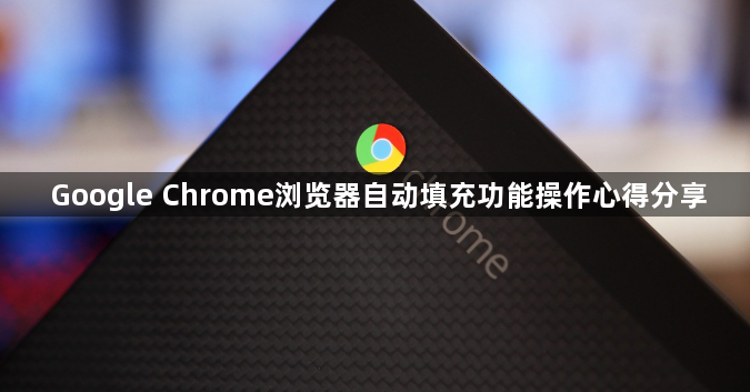 Google Chrome浏览器自动填充功能操作心得分享1