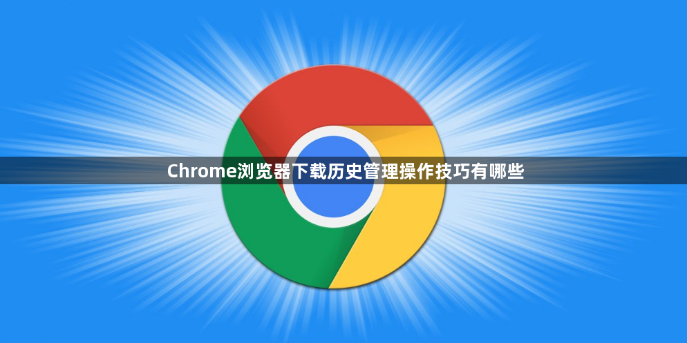 Chrome浏览器下载历史管理操作技巧有哪些1