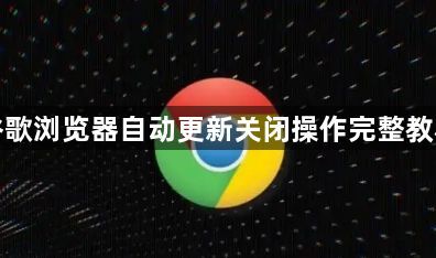 谷歌浏览器自动更新关闭操作完整教程1