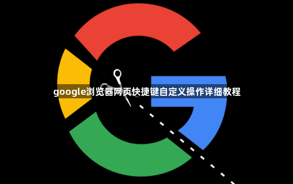 google浏览器网页快捷键自定义操作详细教程1