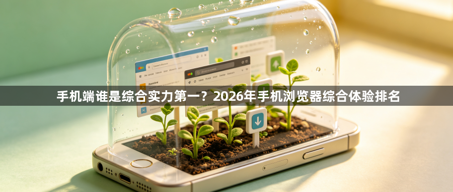 手机端谁是综合实力第一?2026年手机浏览器综合体验排名1