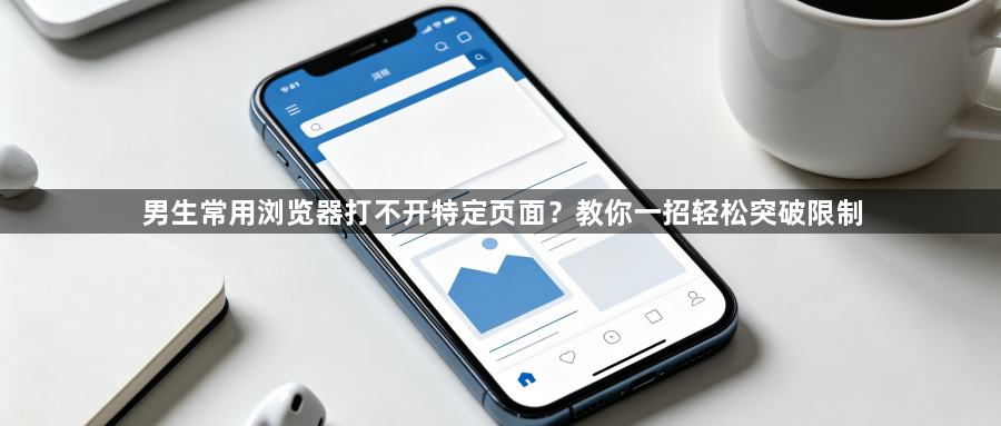 男生常用浏览器打不开特定页面？教你一招轻松突破限制1