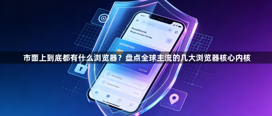 市面上到底都有什么浏览器？盘点全球主流的几大浏览器核心内核1