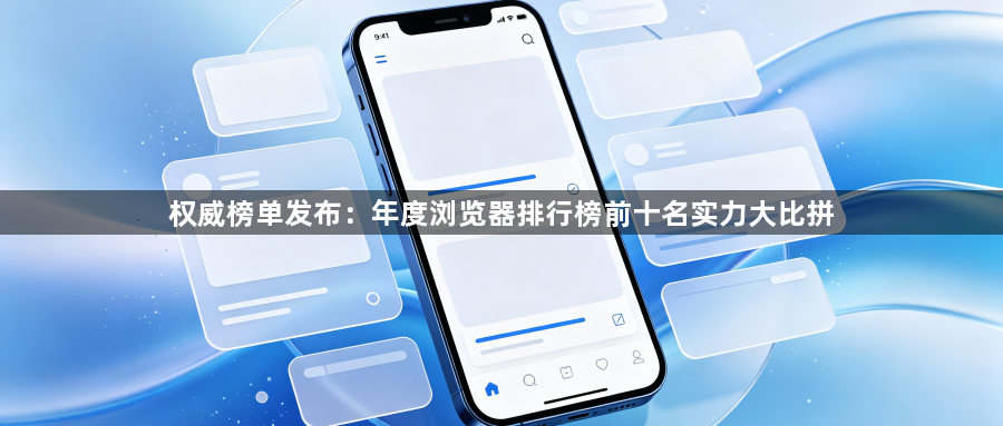 权威榜单发布：年度浏览器排行榜前十名实力大比拼1