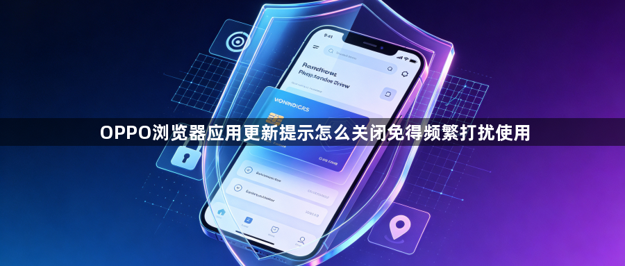 OPPO浏览器应用更新提示怎么关闭免得频繁打扰使用1