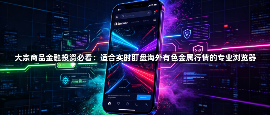 大宗商品金融投资必看：适合实时盯盘海外有色金属行情的专业浏览器1