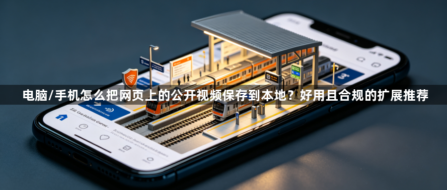 电脑/手机怎么把网页上的公开视频保存到本地?好用且合规的扩展推荐1