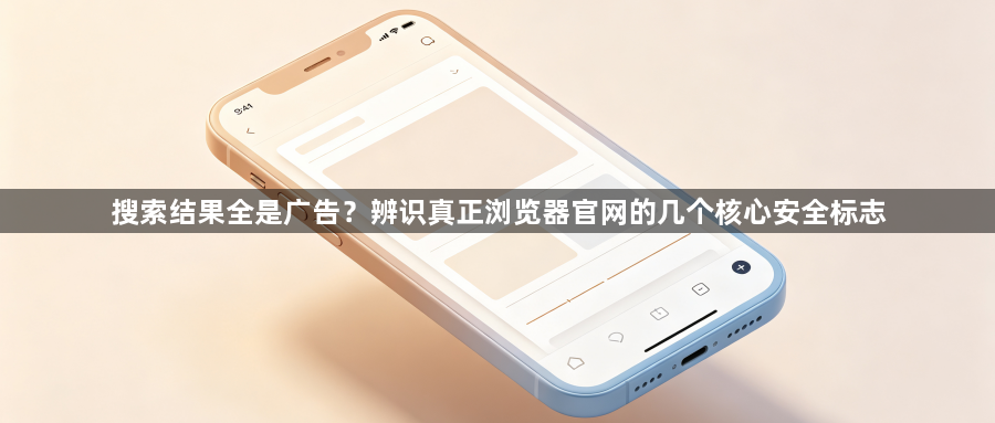 搜索结果全是广告？辨识真正浏览器官网的几个核心安全标志1