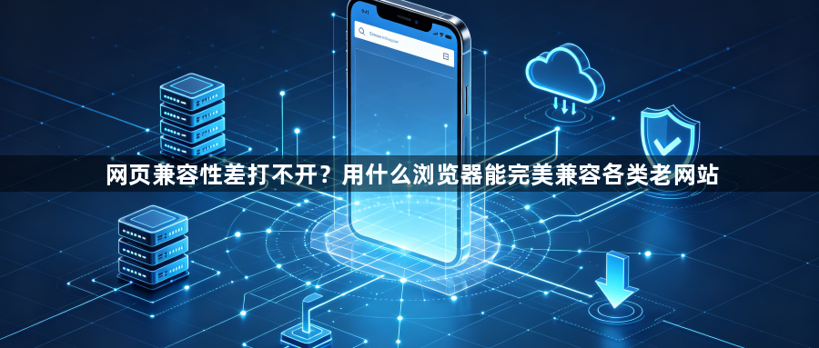 网页兼容性差打不开？用什么浏览器能完美兼容各类老网站1