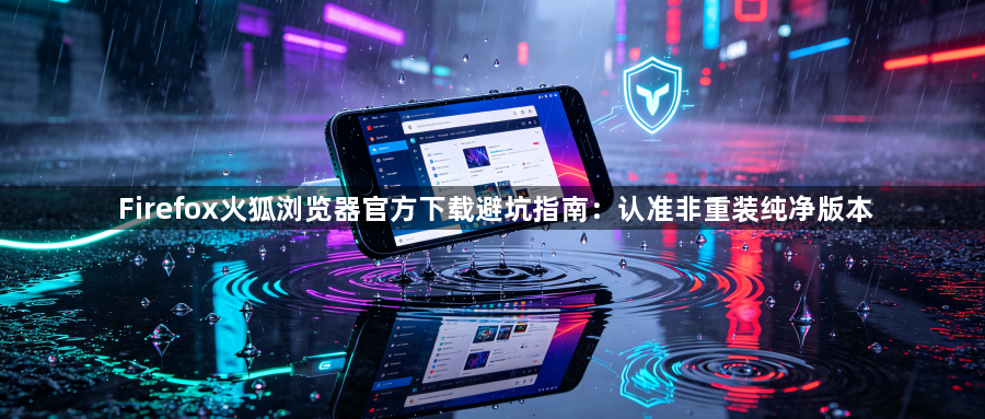 Firefox火狐浏览器官方下载避坑指南：认准非重装纯净版本1