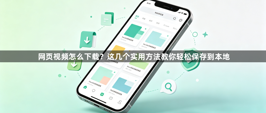 网页视频怎么下载？这几个实用方法教你轻松保存到本地1