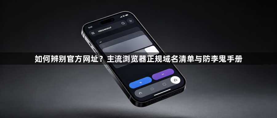 如何辨别官方网址？主流浏览器正规域名清单与防李鬼手册1